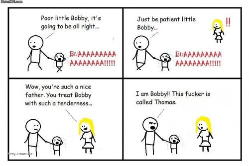  bobby and thomas comic 