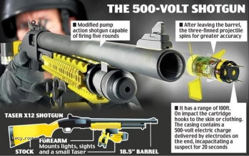  taser shotgun 500V 