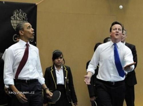  President Obamas Ping Pong Face 