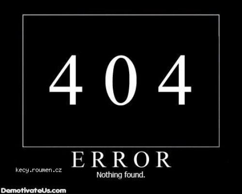  404 error 
