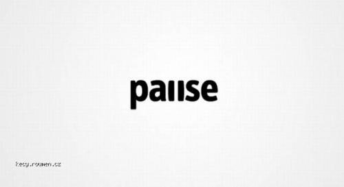  Pause  creative logo 