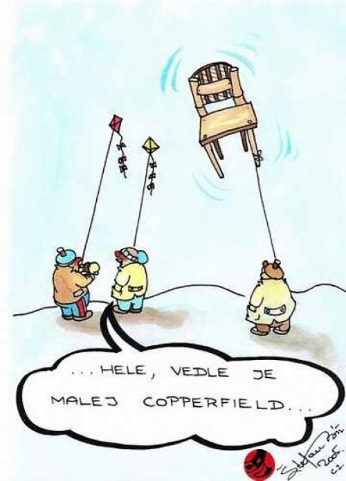 Hele, to je Copperfield