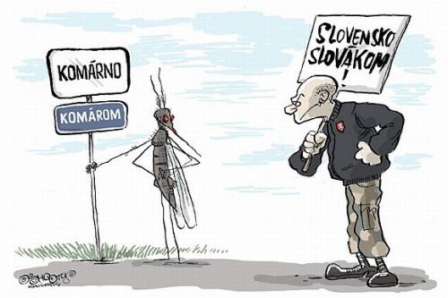 Značka komárů vs. Slováků