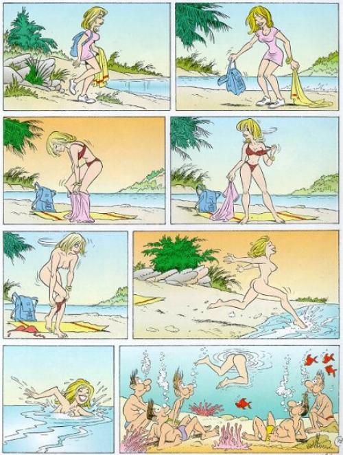 Když se jde vykoupat nahá žena