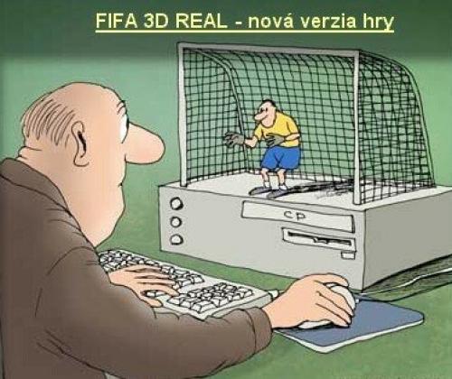 Nová verze hry Fifa 3D