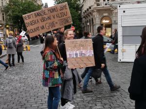 Demonstrace proti Babišovi