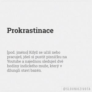Prokrastinace