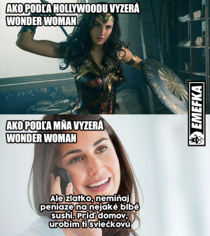 Wonder Woman podle Hollywoodu vs. podle mě