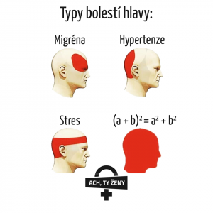 Čtyři typy bolestí hlavy