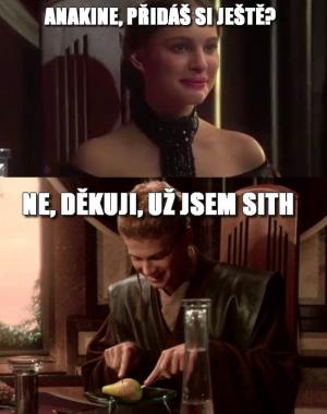 Anakin a jeho obědový čas