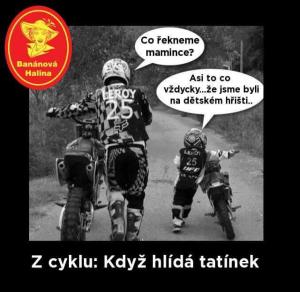 Když hlídá tatínek