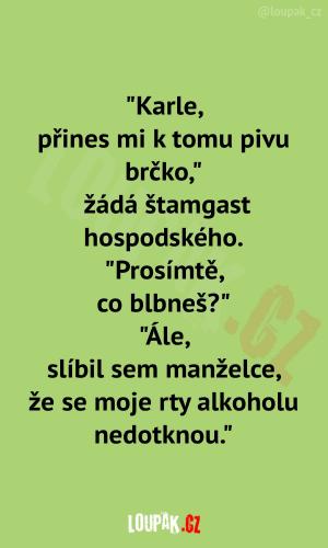Sliby se prostě dodržují!
