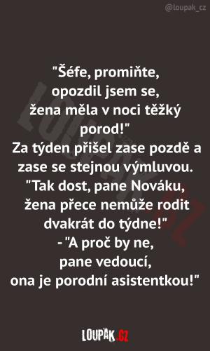 Manželka to má vážně složité