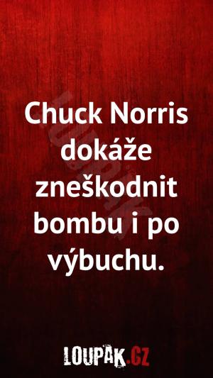 Chuck Norris a bomba