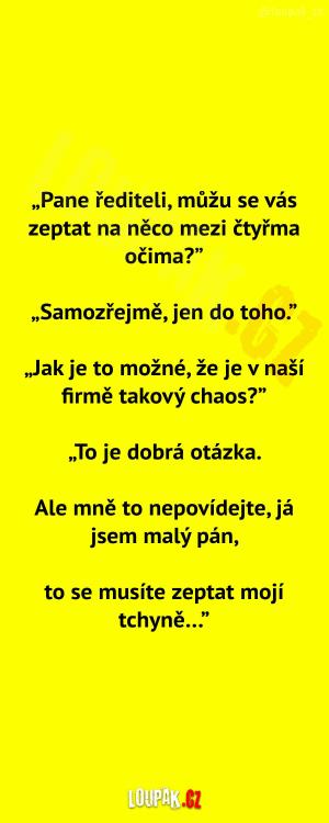 Jen mezi čtyřma očima 