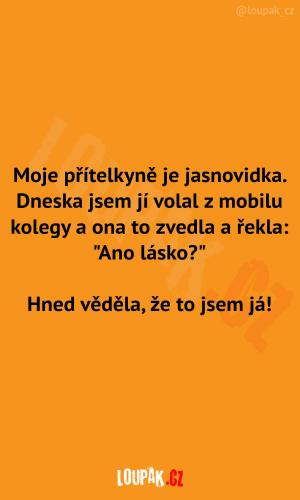 Schopnost mé přítelkyně