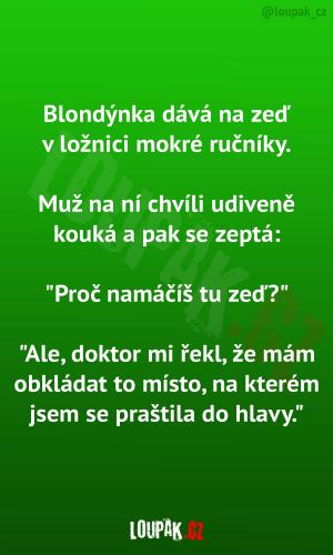 Blondýnčino logické vysvětlení