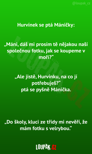 Hurvínek se ptá Máničky