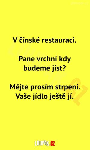 Ochutnávka čínské restaurace