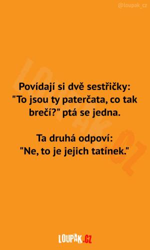 Brečící paterčata, nebo někdo jiný?