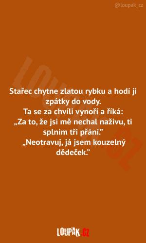 Chycení zlaté rybky 