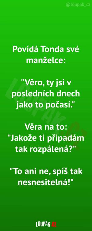 Když je manželka jako počasí