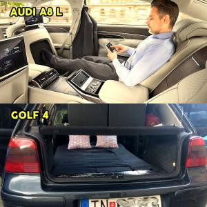 Rozdíl mezi Audi A8 L a Golfem 4