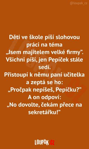 Slohové práce na škole