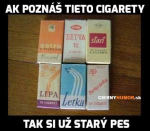 Staré cigarety