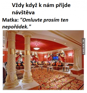 Omluvte prosím ten nepořádek