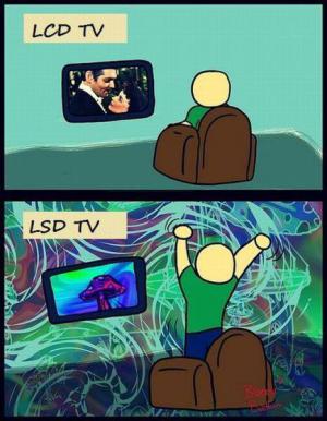 LCD TV a LSD TV?