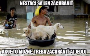 Jídlo se musí zachraňovat