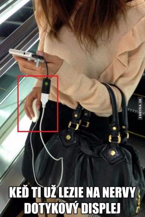 Když tě nebaví dotykový systém