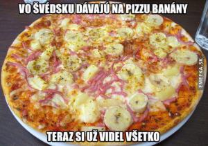 Švédská pizza