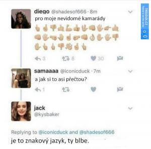 Znaková řeč