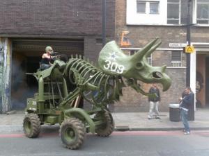 dinosauří vozítko