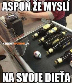 Aspoň že myslí na svoje děti