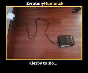 Nabít peněženku