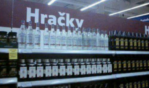Hračky v obchodě
