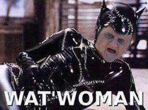 "What" woman 