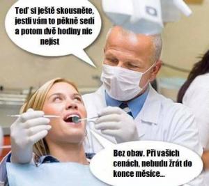 Ceny u zubaře