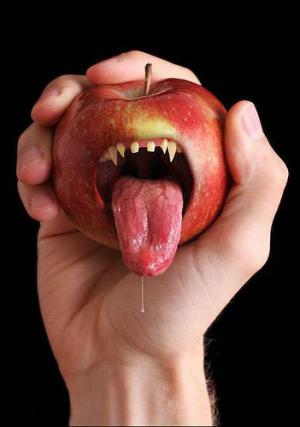Jablko s jazykem