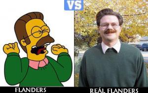 Jak by vypadal Flanders ve skutečnosti?