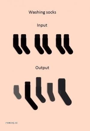 Praní ponožek