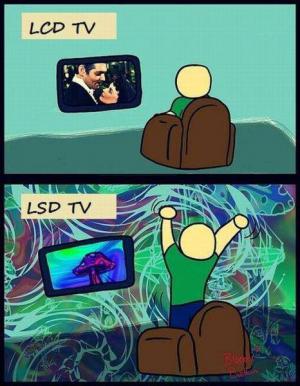 LCD vs LSD TV