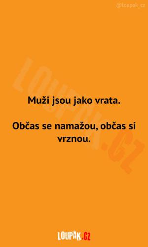 Muži jsou jako vrata