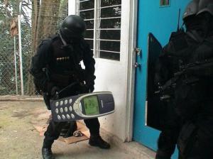 Policie vs. Nokia