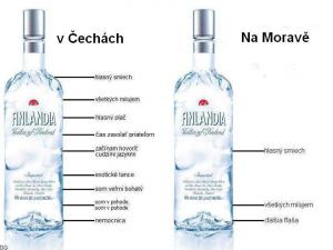 Jak pijí lidé vodku v Čechách vs. na Moravě