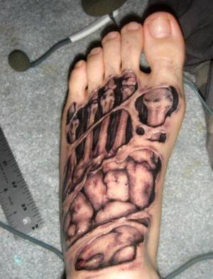 Tetování, které vypadá jako reál