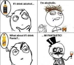 Alkohol vs fanta